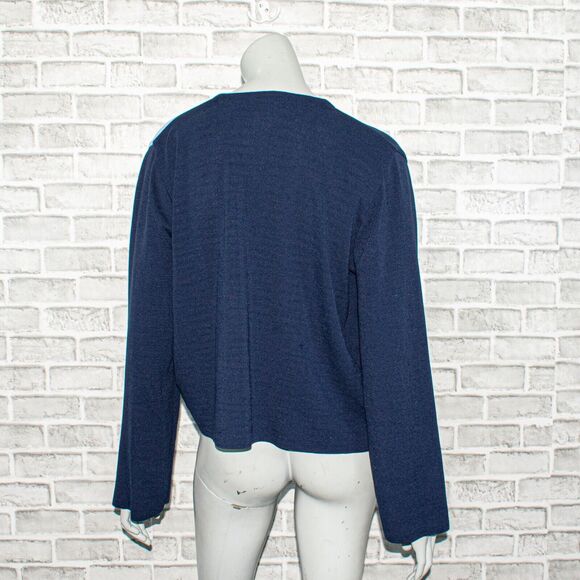 FRONTROW x RECTO Color Block Open Cardigan Sweater Fits L - Picture 3 of 11